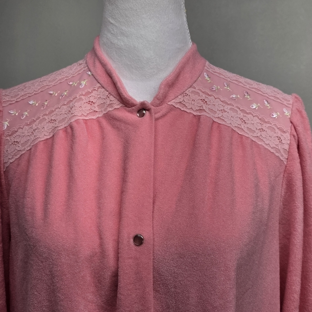 Vanity Fair Pink Robe - Picture 6 of 8